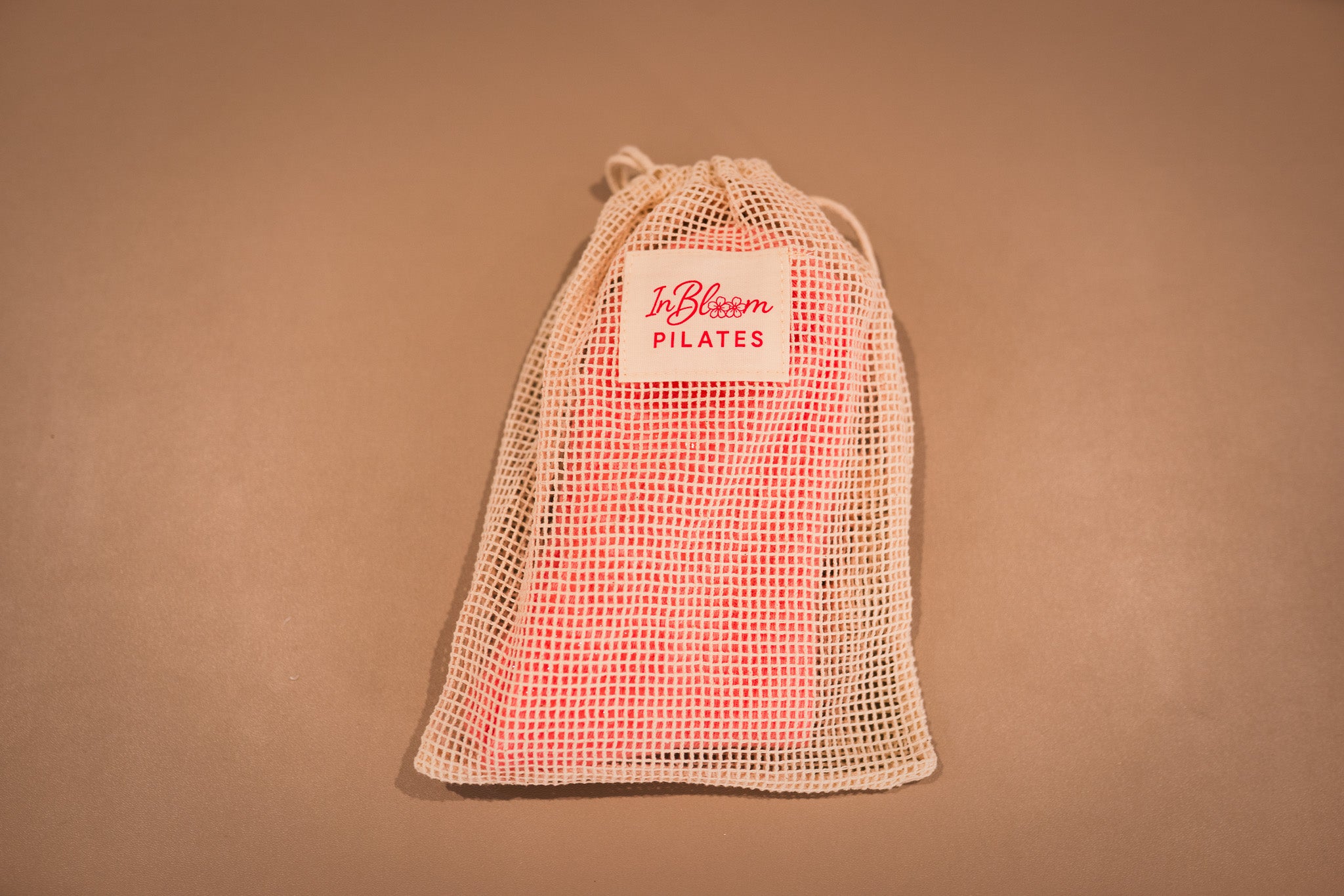 Peony Pink Grip Socks